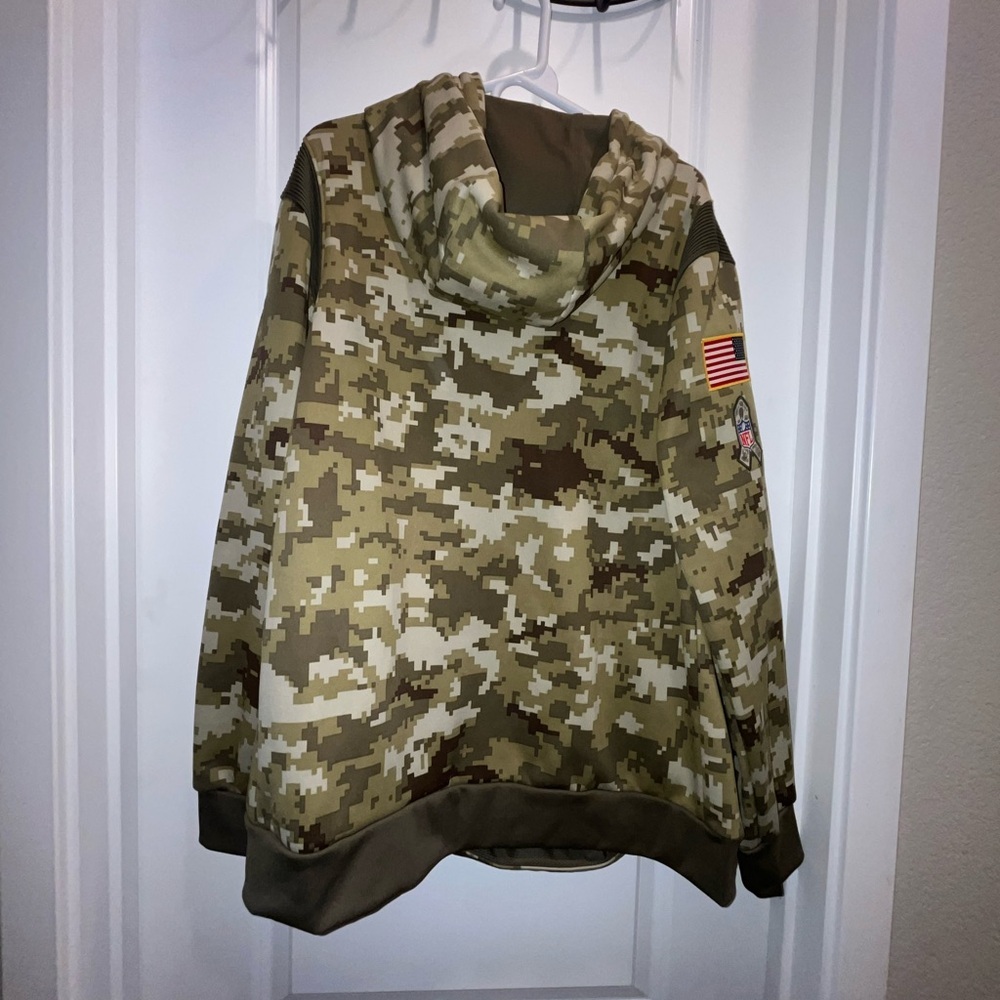 Nike New Orleans Saints Salute to Service STS Hoodie 2021 Men’s - Picture 3 of 4